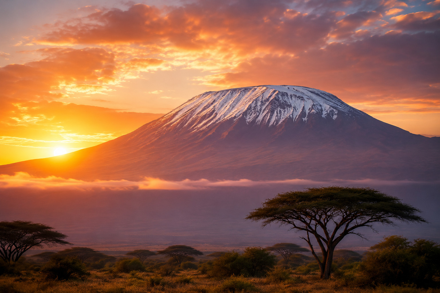kilimanjaro sunrise